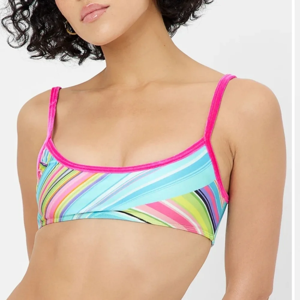 New!Frankie's‎ Bikinis Dallas Shine Bralette Bikini Top